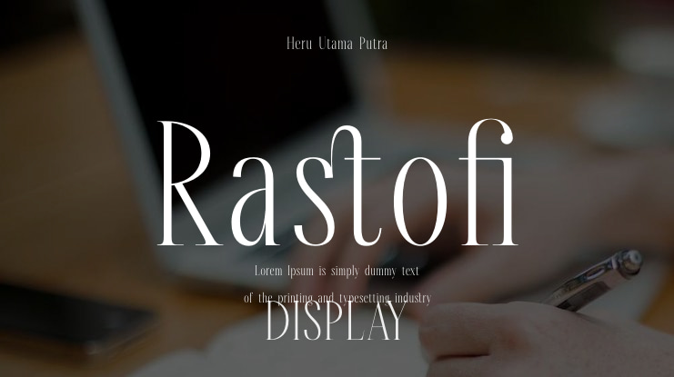 Rastofi Font