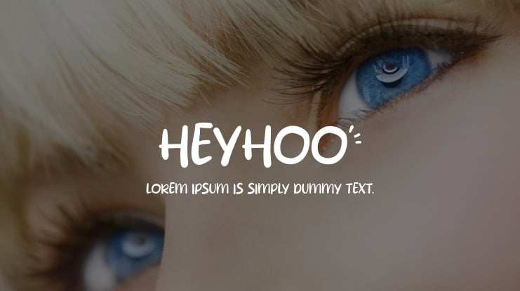 Heyhoo Font