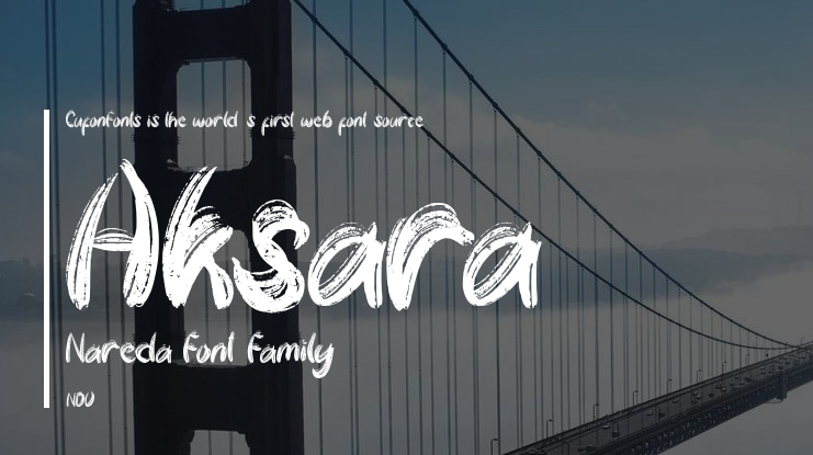 Aksara Nareda Font