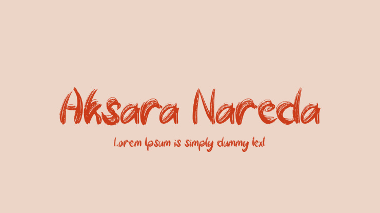 Aksara Nareda Font