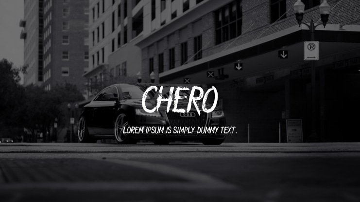 Chero Font