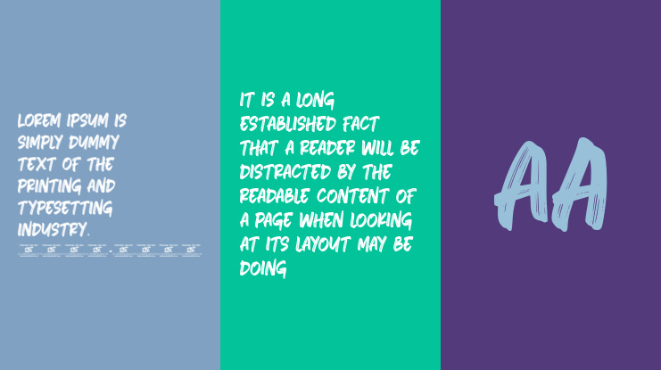 Herison Brushes Font