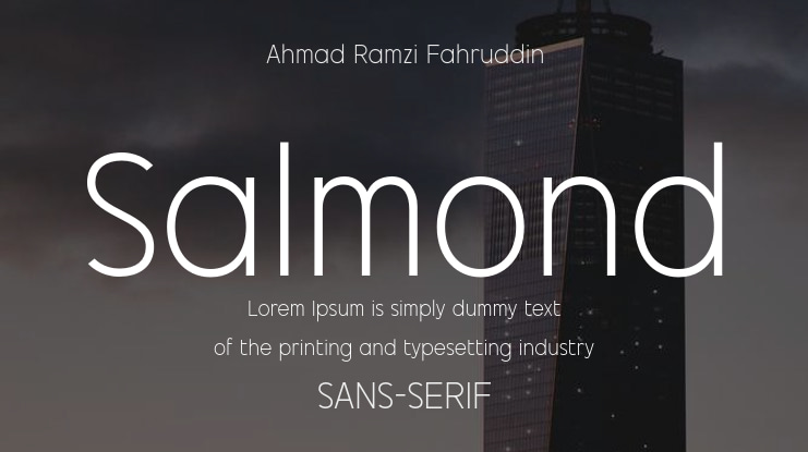 Salmond Font Family