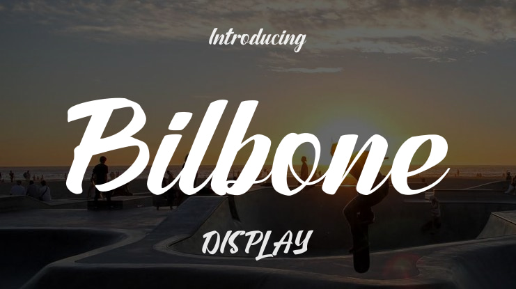 Bilbone Font