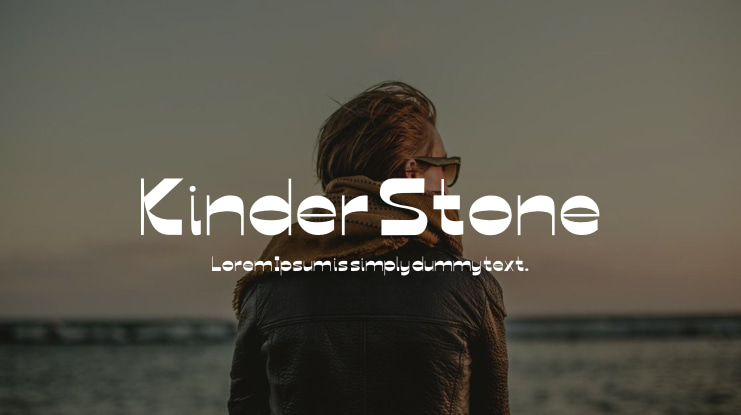 Kinder Stone Font