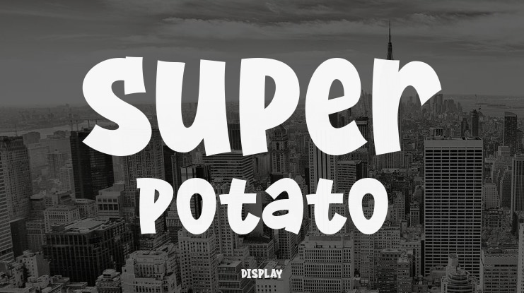 Super Potato Font