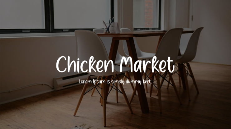 Chicken Market Font