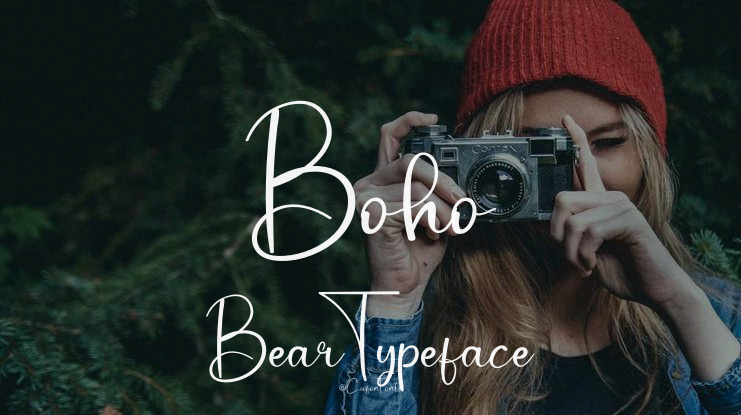 Boho Bear Font