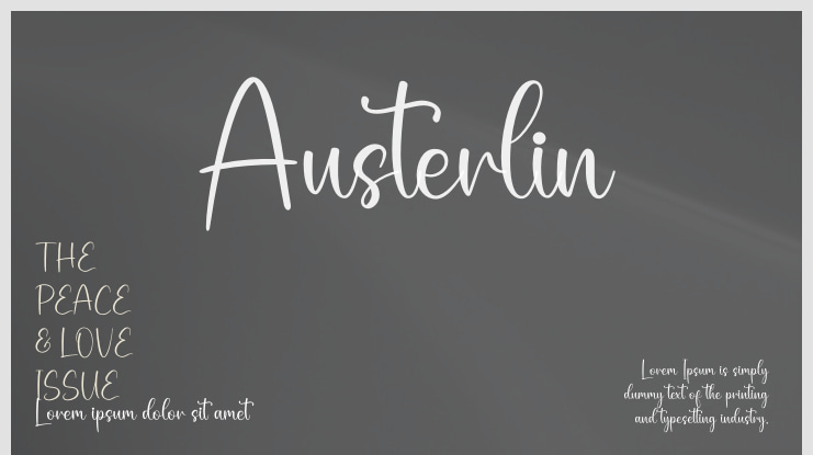 Austerlin Font