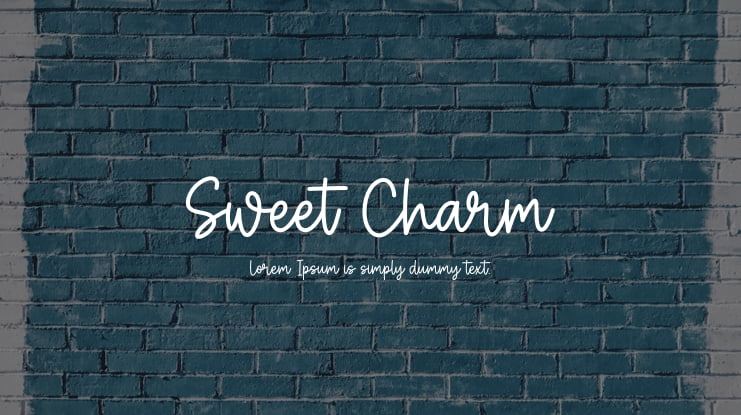 Sweet Charm Font
