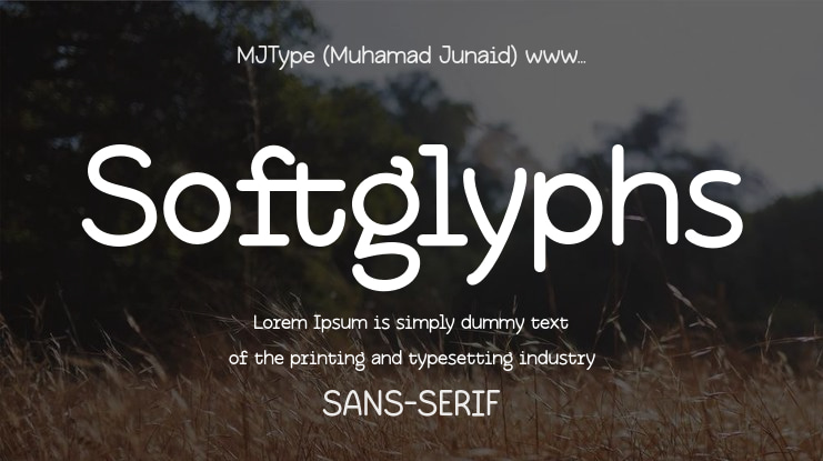 Softglyphs Font