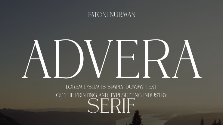 Advera Font
