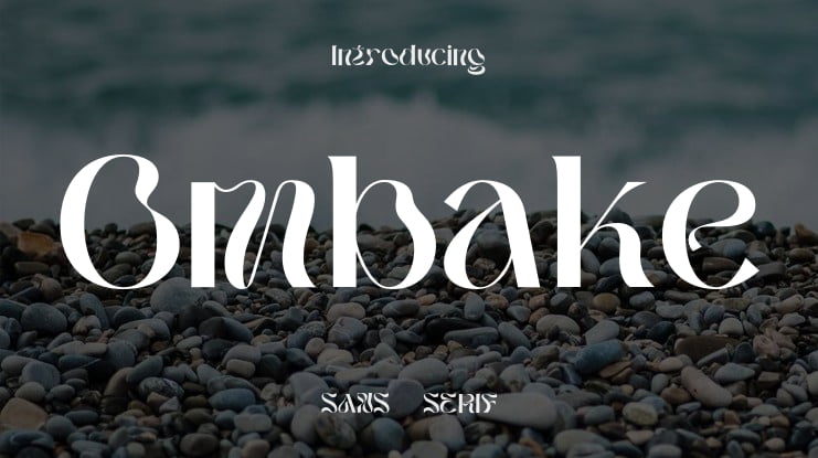 Ombake Font