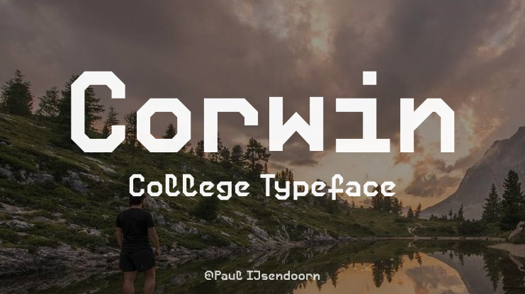Corwin College Font