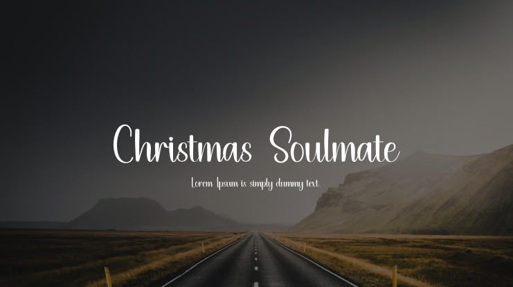 Christmas Soulmate Font