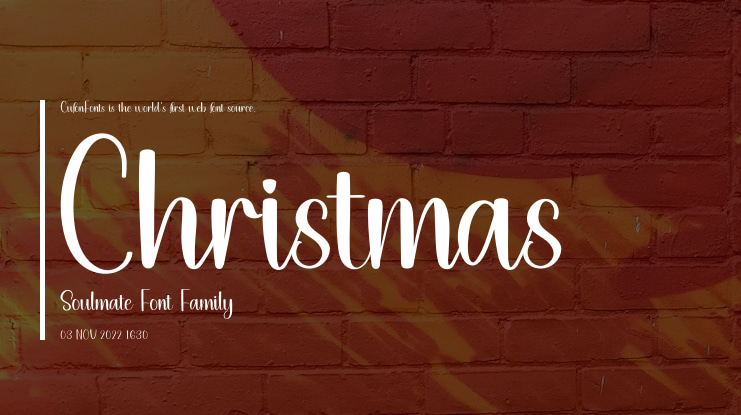 Christmas Soulmate Font