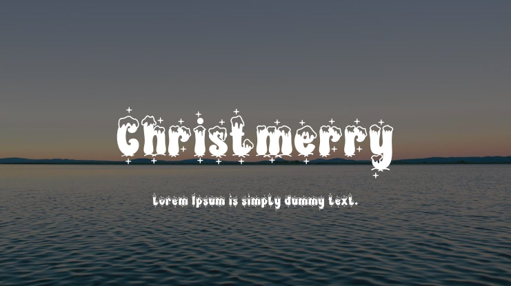 Christmerry Font