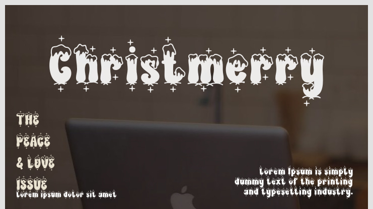 Christmerry Font