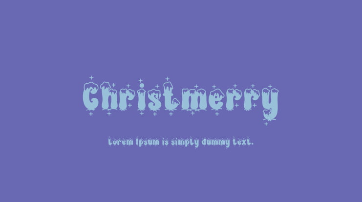 Christmerry Font