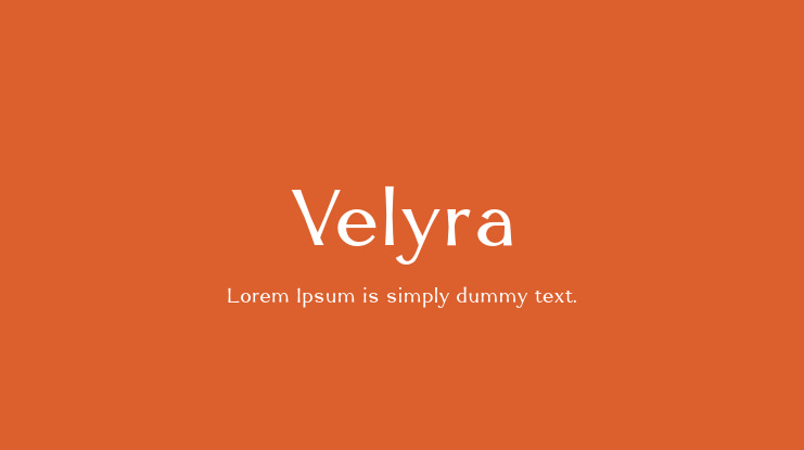 Velyra Font