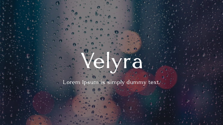 Velyra Font