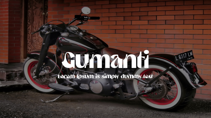 Gumanti Font