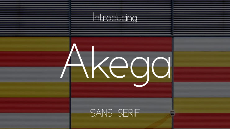 Akega Font