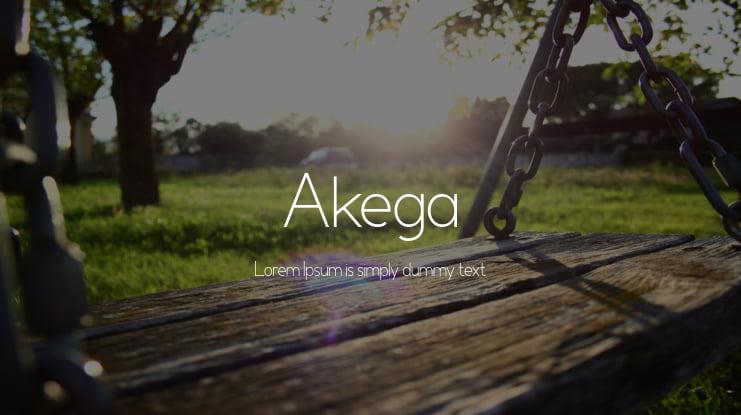 Akega Font