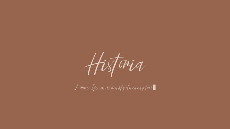Historia Font