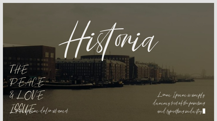 Historia Font