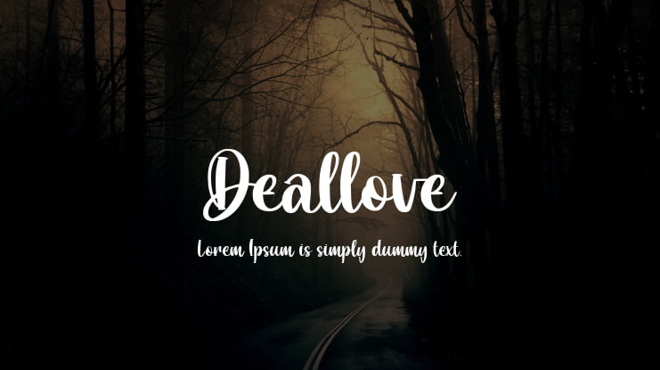 Deallove Font