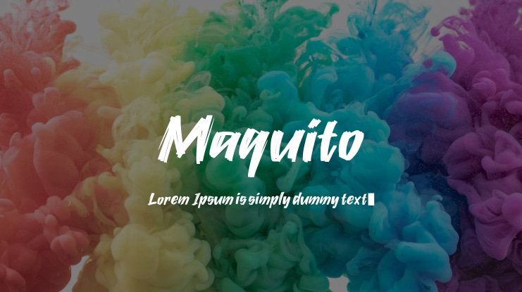 Maquito Font