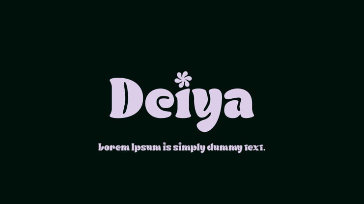 Deiya Font