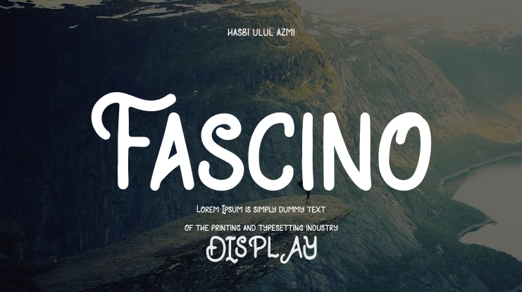 Fascino Font