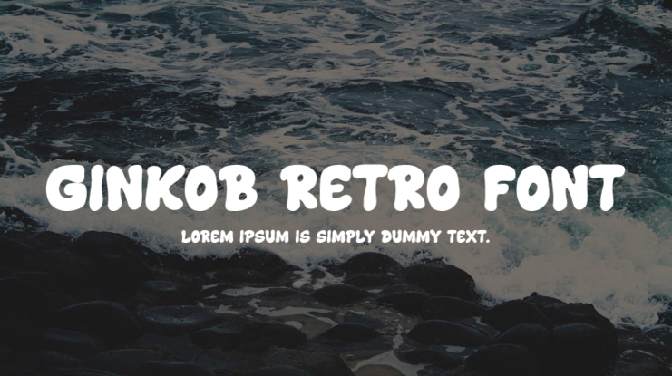 Ginkob Retro Font