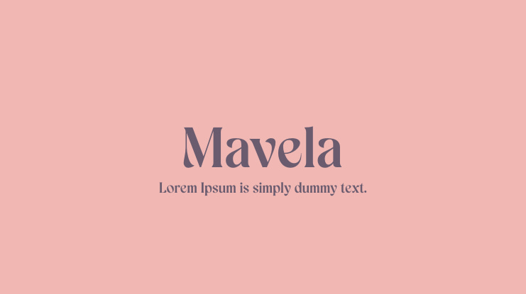 Mavela Font