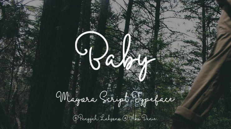 Baby Mayora Script Font Family