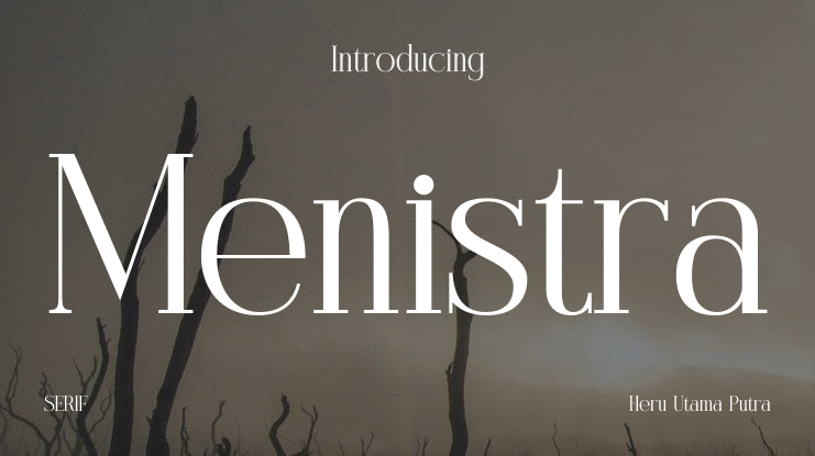 Menistra Font