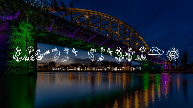 Garden Dingbats Font