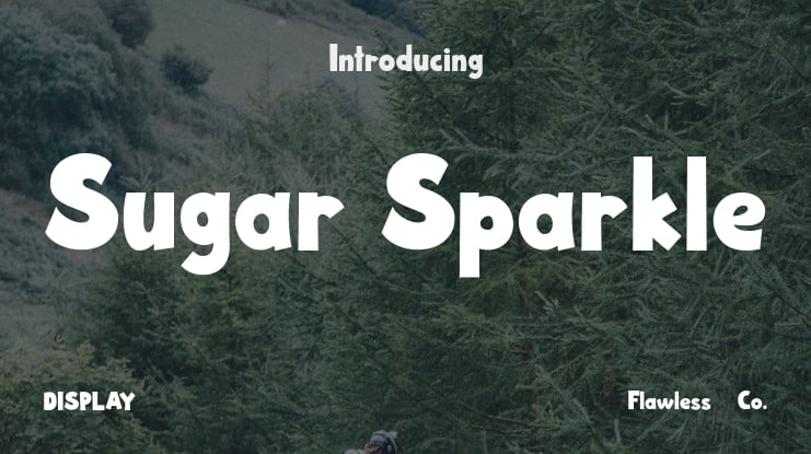 Sugar Sparkle Font