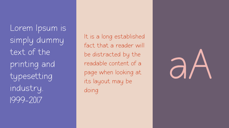 Domestic Pigeon Font