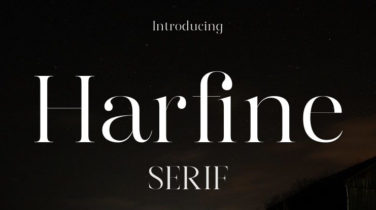 Harfine Font
