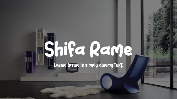 Shifa Rame Font