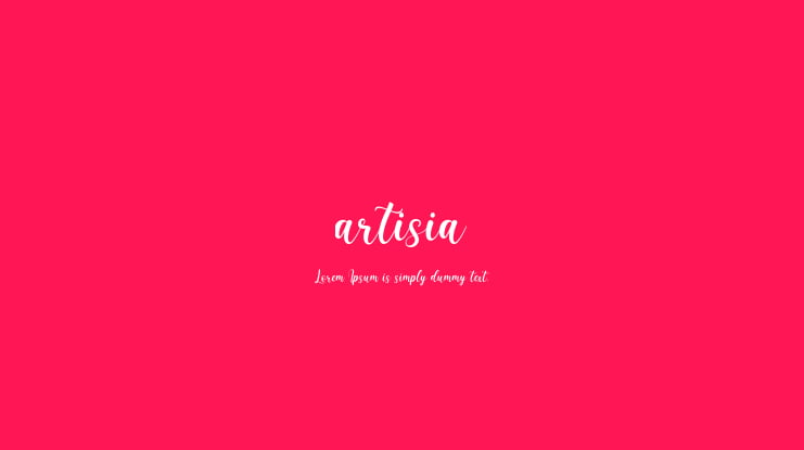artisia Font
