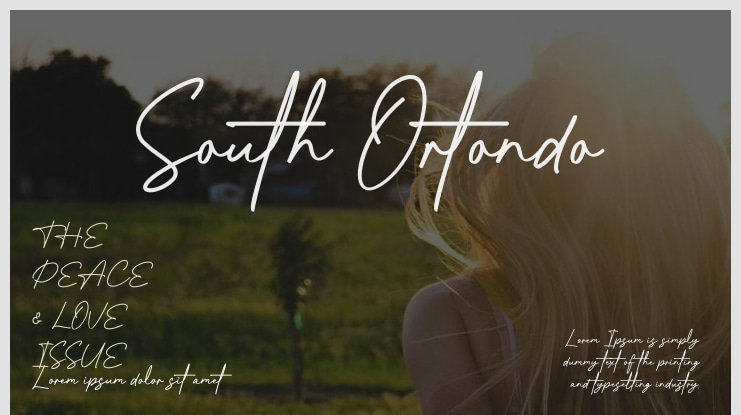 South Ortondo Font