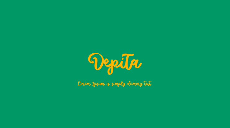 Depita Font