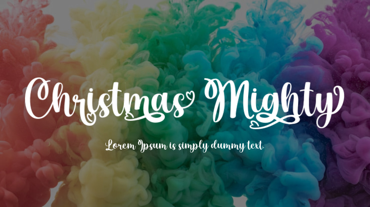Christmas Mighty Font