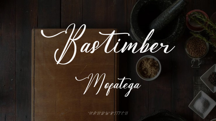 Bastimber Mofatega Font