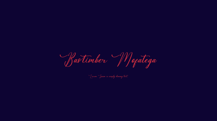 Bastimber Mofatega Font