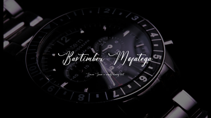 Bastimber Mofatega Font